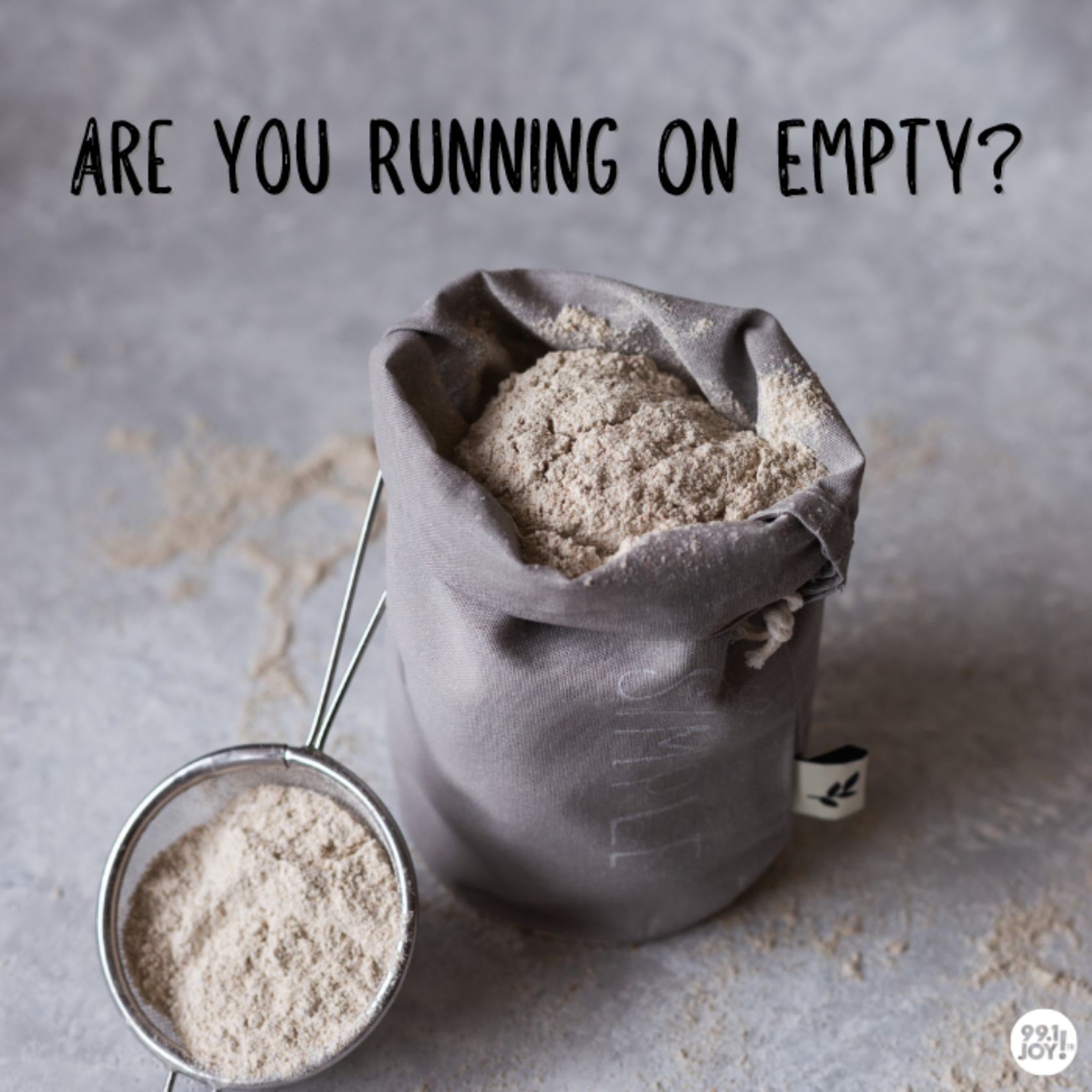 Are You Running On Empty?