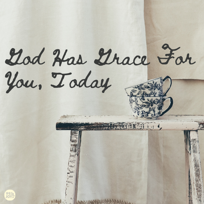 God Has Grace For You, Today