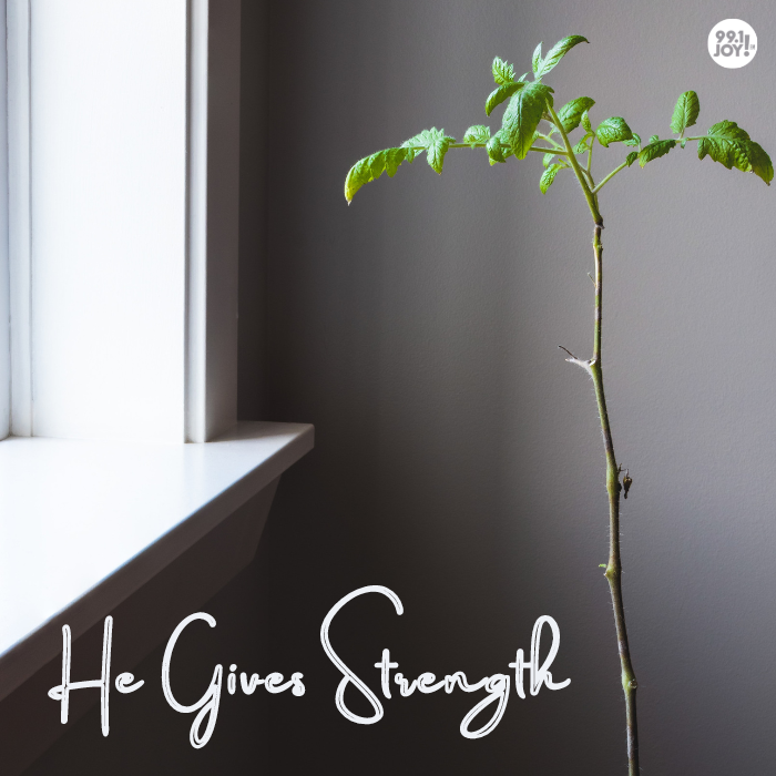 He Gives Strength