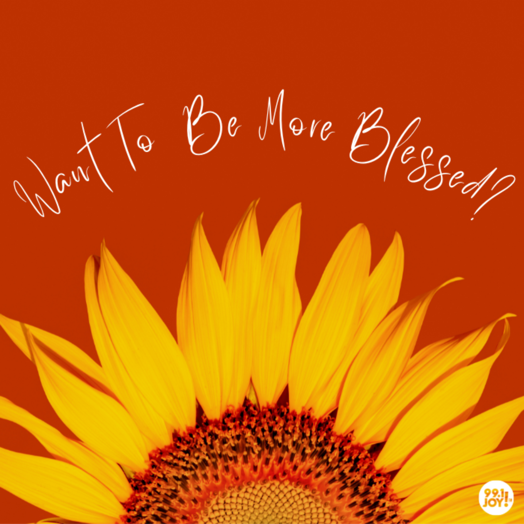 Want To Be More Blessed?