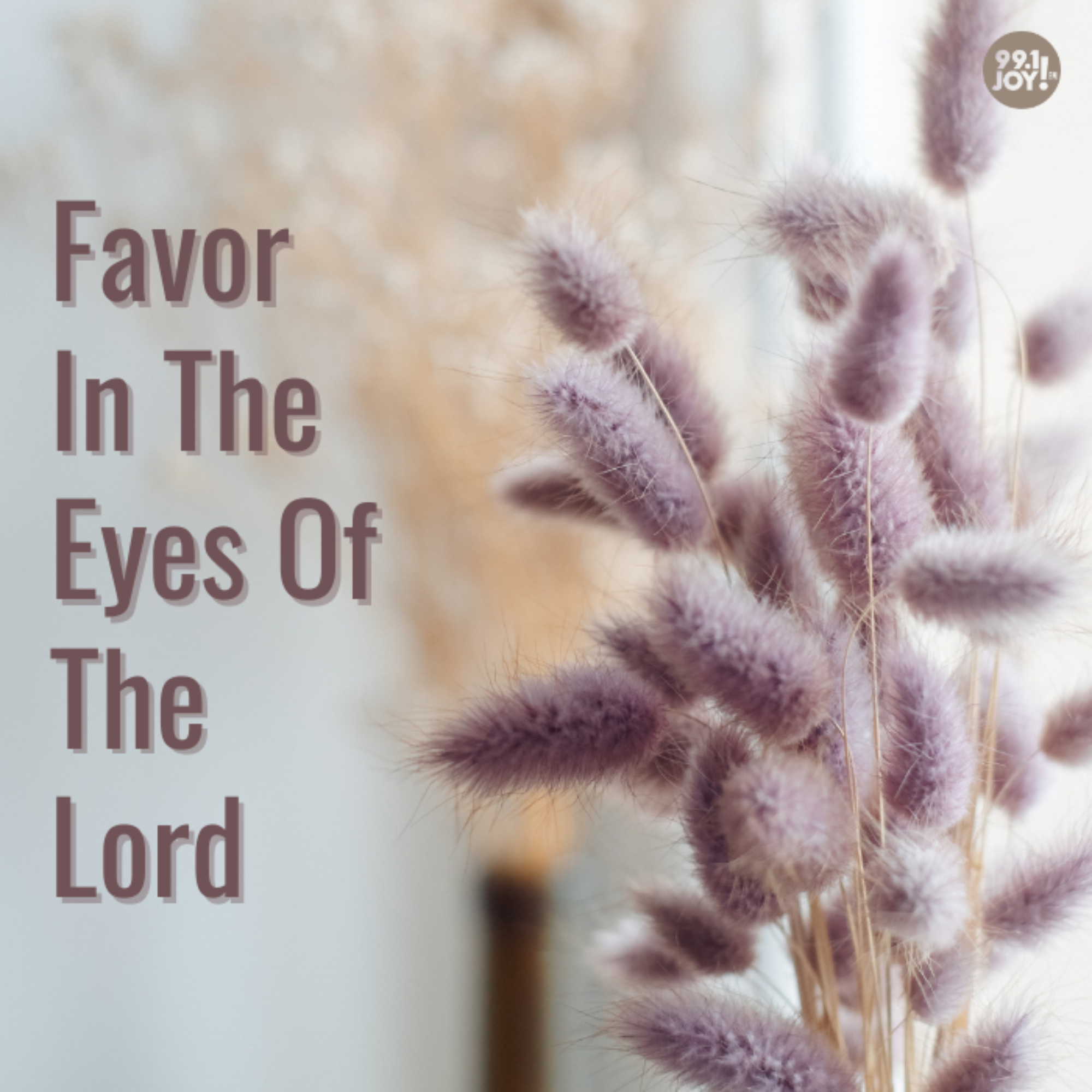 Favor In The Eyes Of The Lord - JOY FM - JOY FM