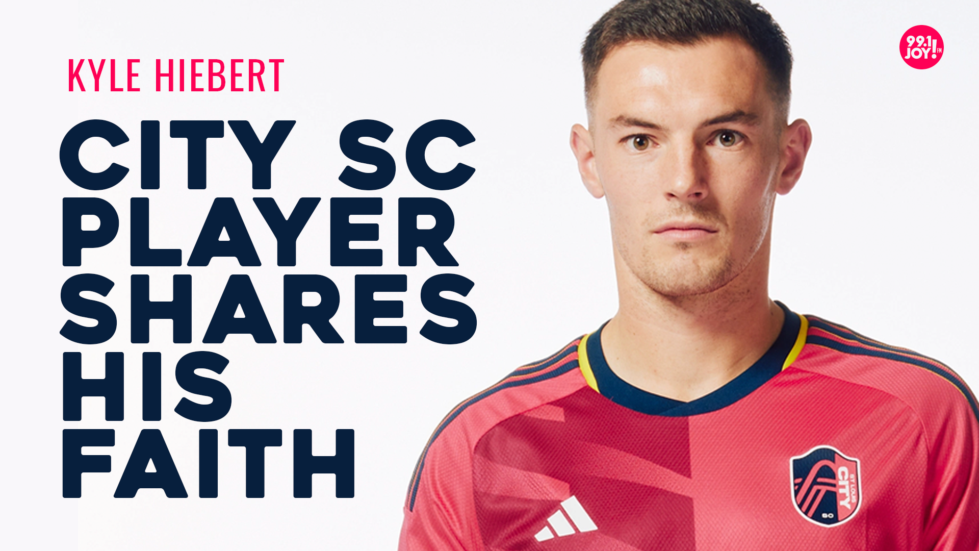 St Louis SC Player, Kyle Hiebert, shares his faith on JOY FM's Morning ...