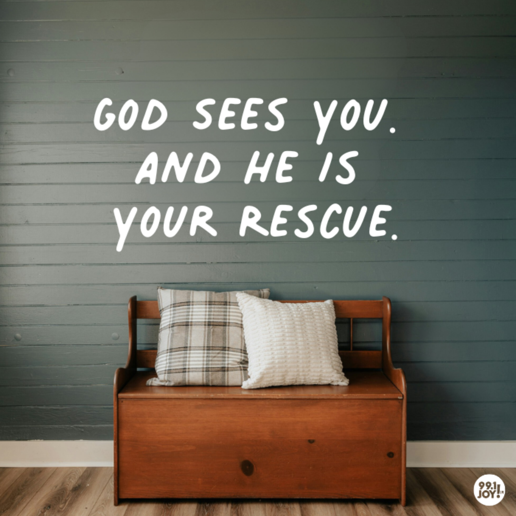 God Sees You. And He Is Your Rescue.