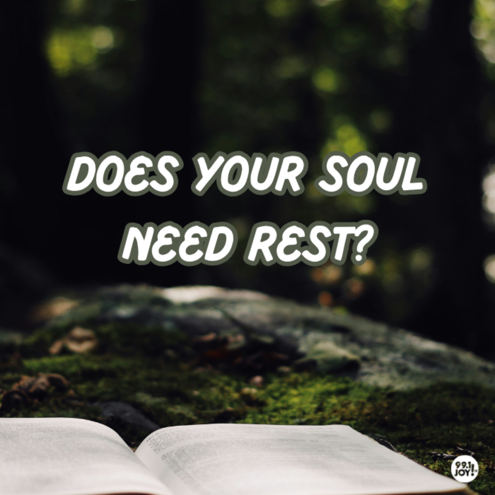 Does Your Soul Need Rest?