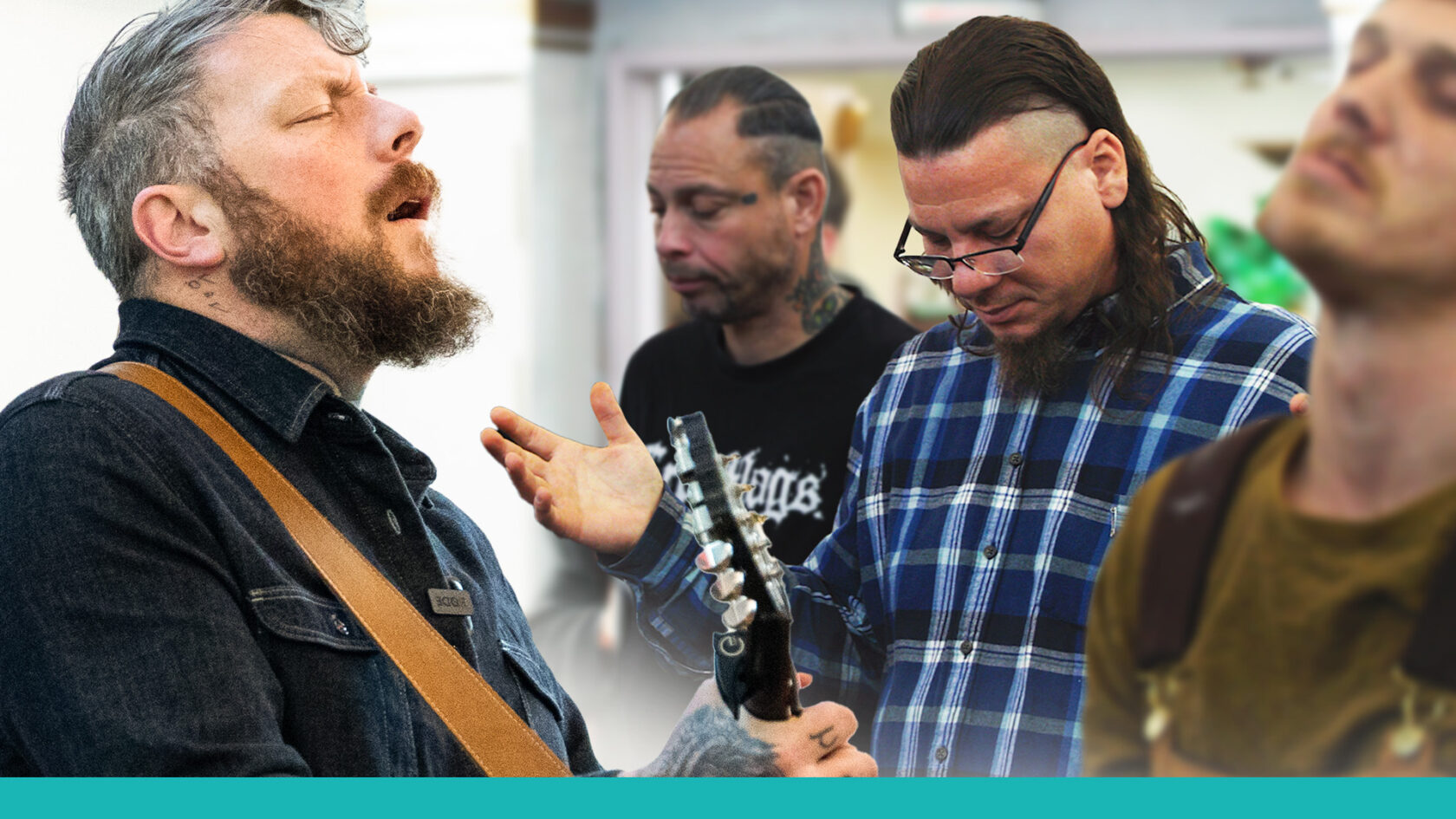 Ben Fuller Leads 100 Men in Addiction Recovery in Radical Worship