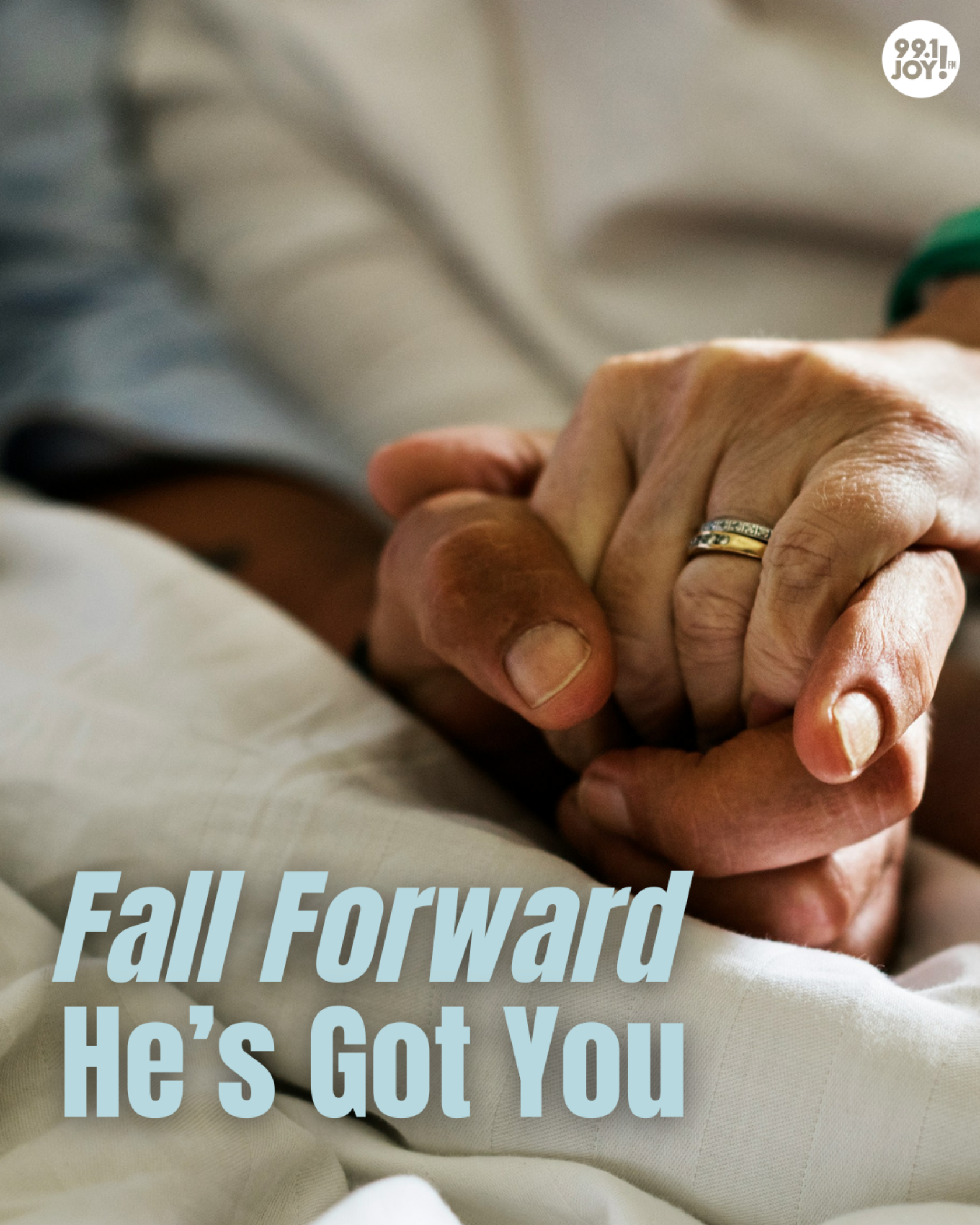 Fall Forward…He’s Got You