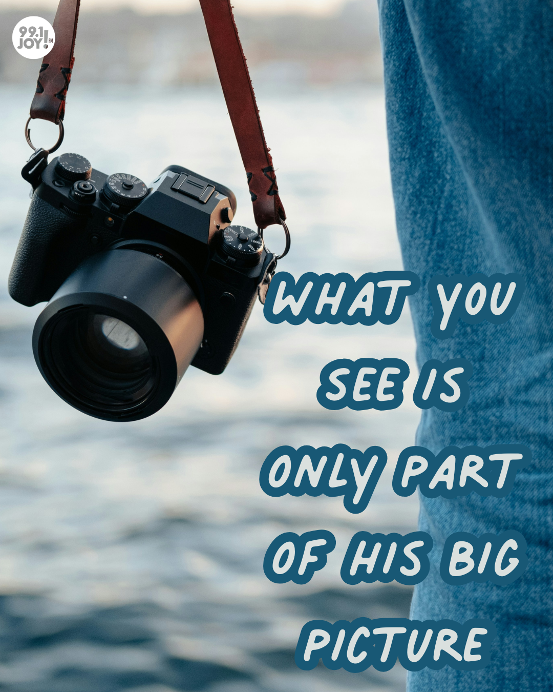 What You See Is Only Part Of His Big Picture