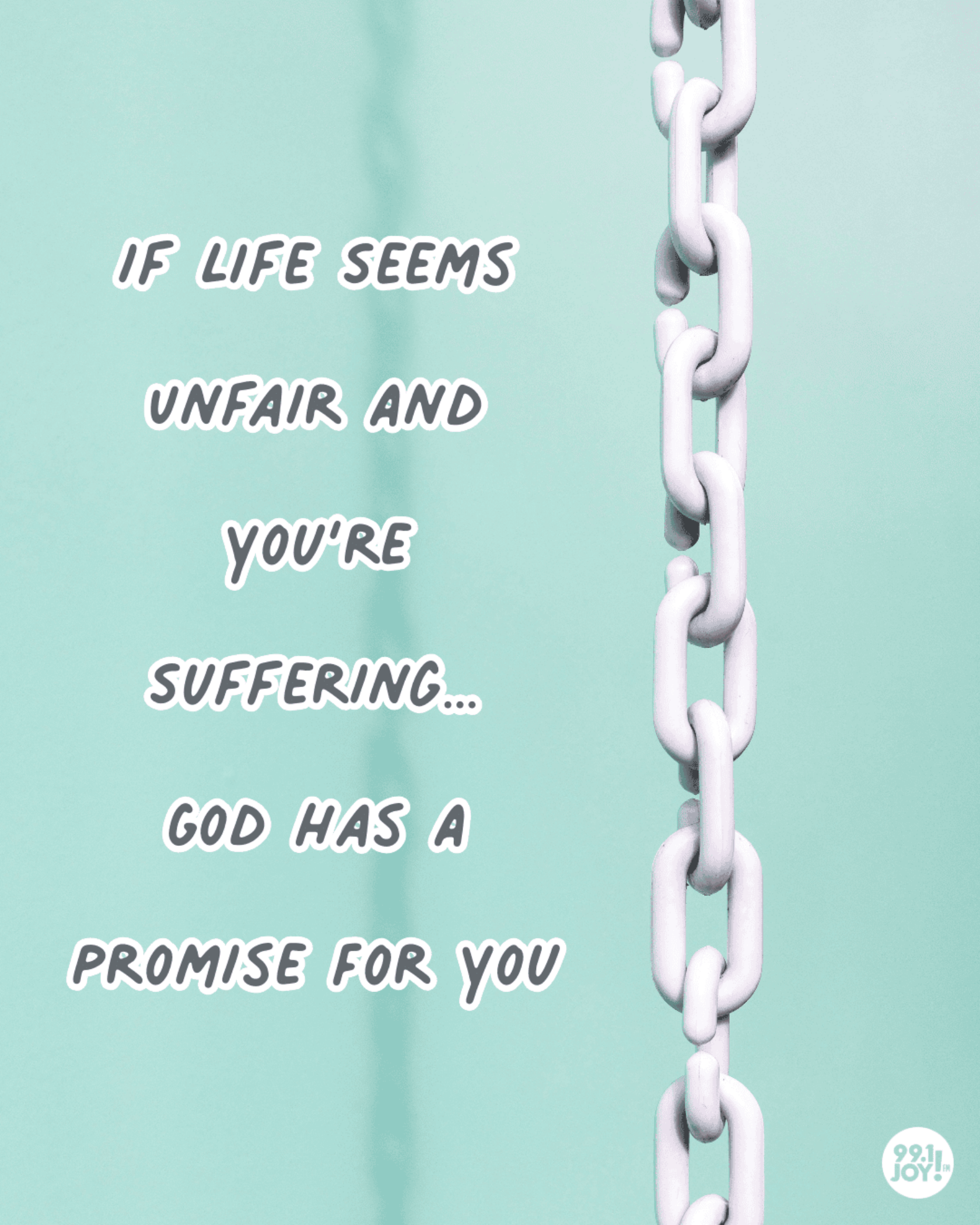 If Life Seems Unfair And You’re Suffering…God Has A Promise For You