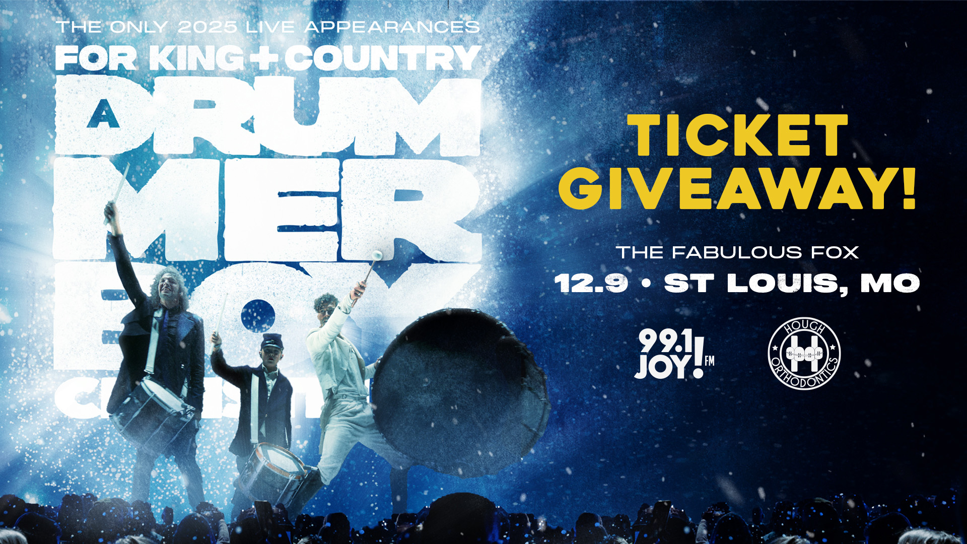Win Tickets to the For King & Country: A Drummer Boy Concert