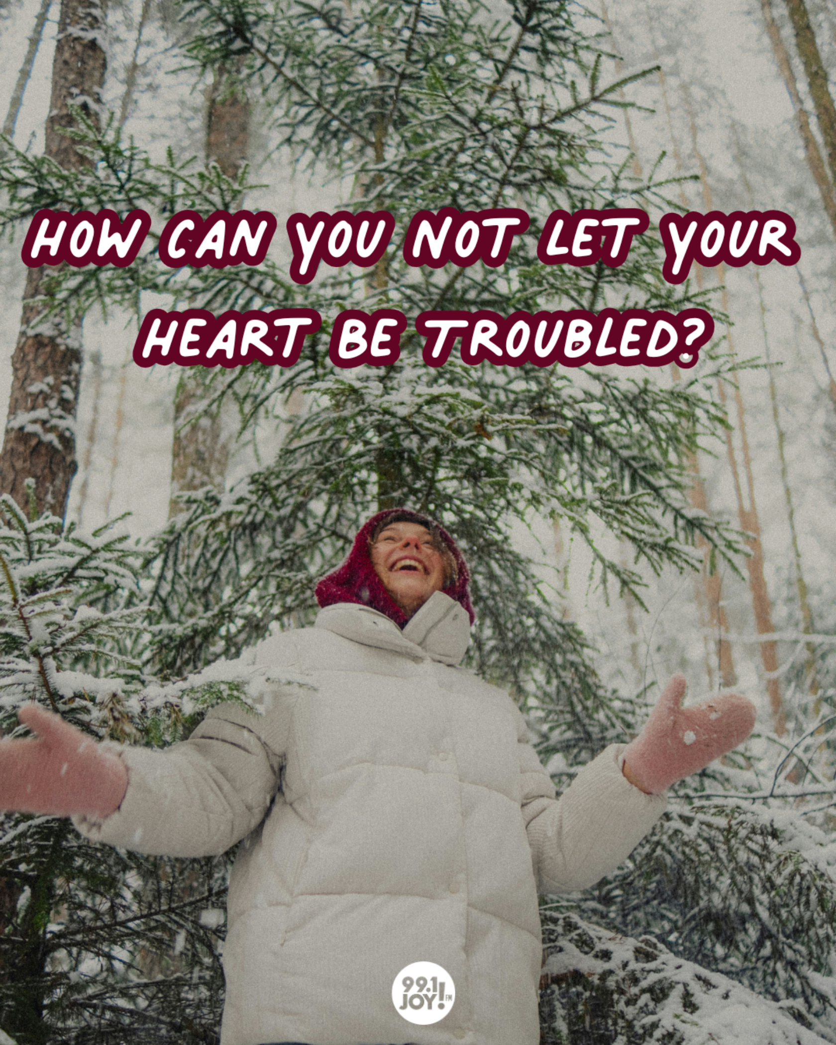 How Can You Not Let Your Heart Be Troubled?