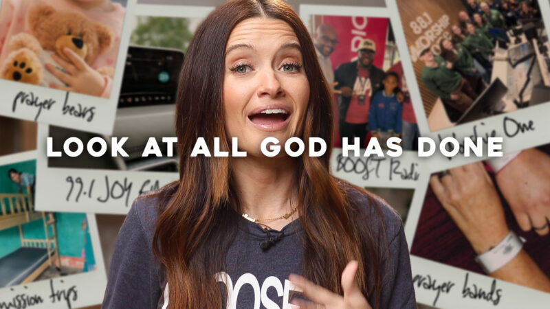 God has done immeasurably more than we could imagine!