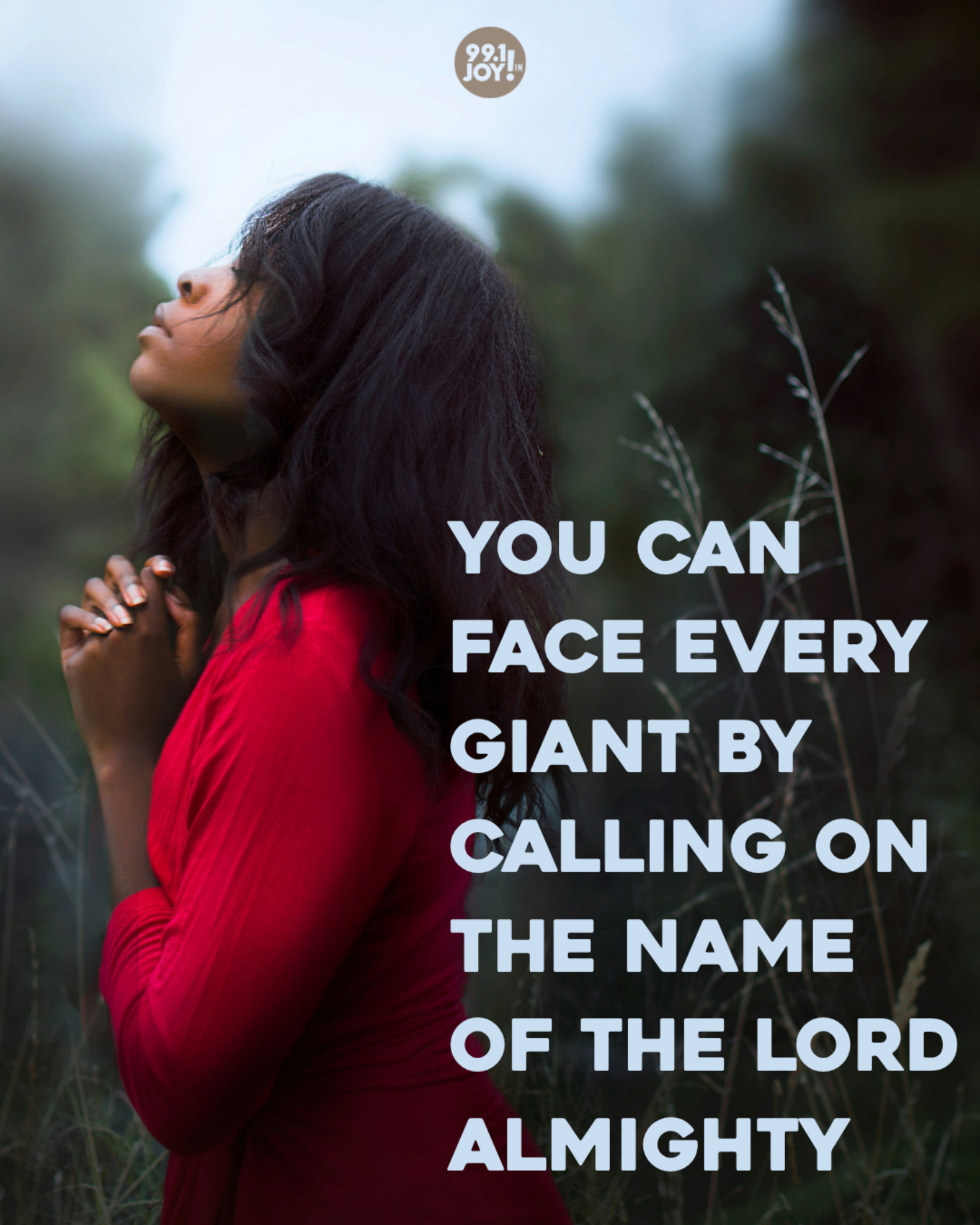 You Can Face Every Giant By Calling On The Name Of The Lord Almighty