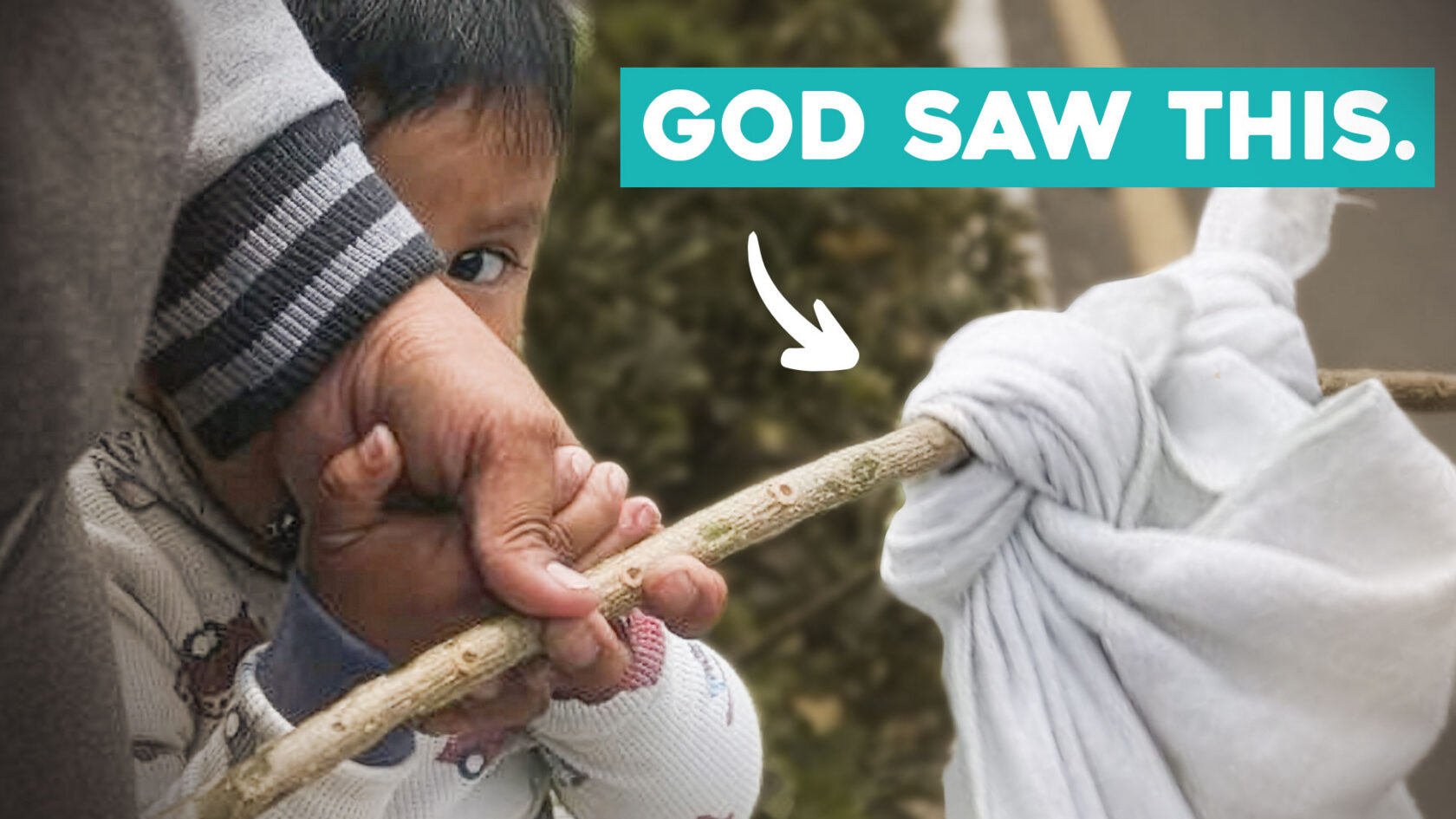 They waved white flags. Then God did the unthinkable.