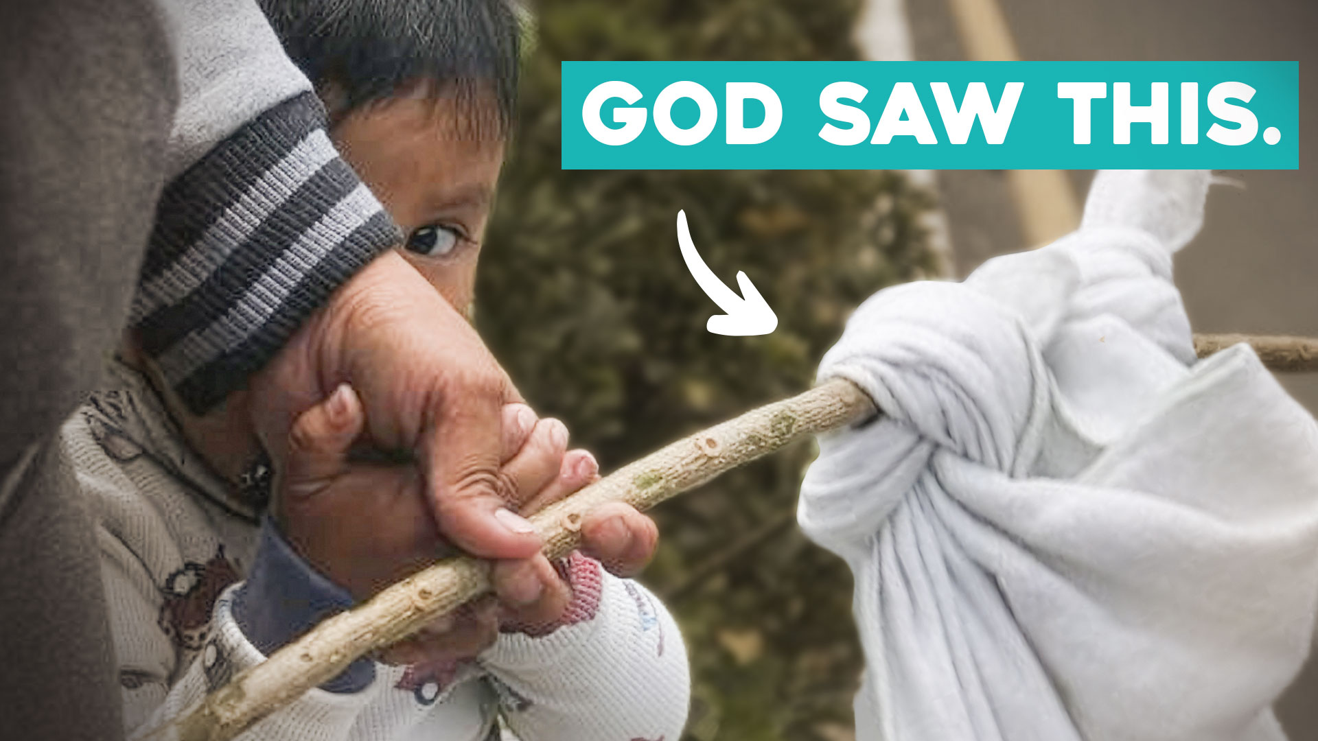 They waved white flags. Then God did the unthinkable.