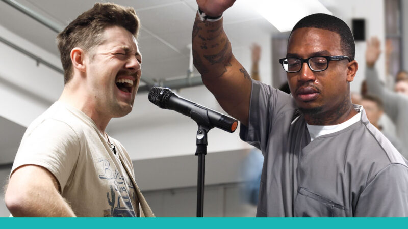 Austin French Leads 200 Men Inside Prison in Radical Worship
