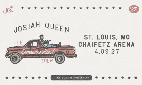 Josiah Queen - The Damascus Road Tour 2027