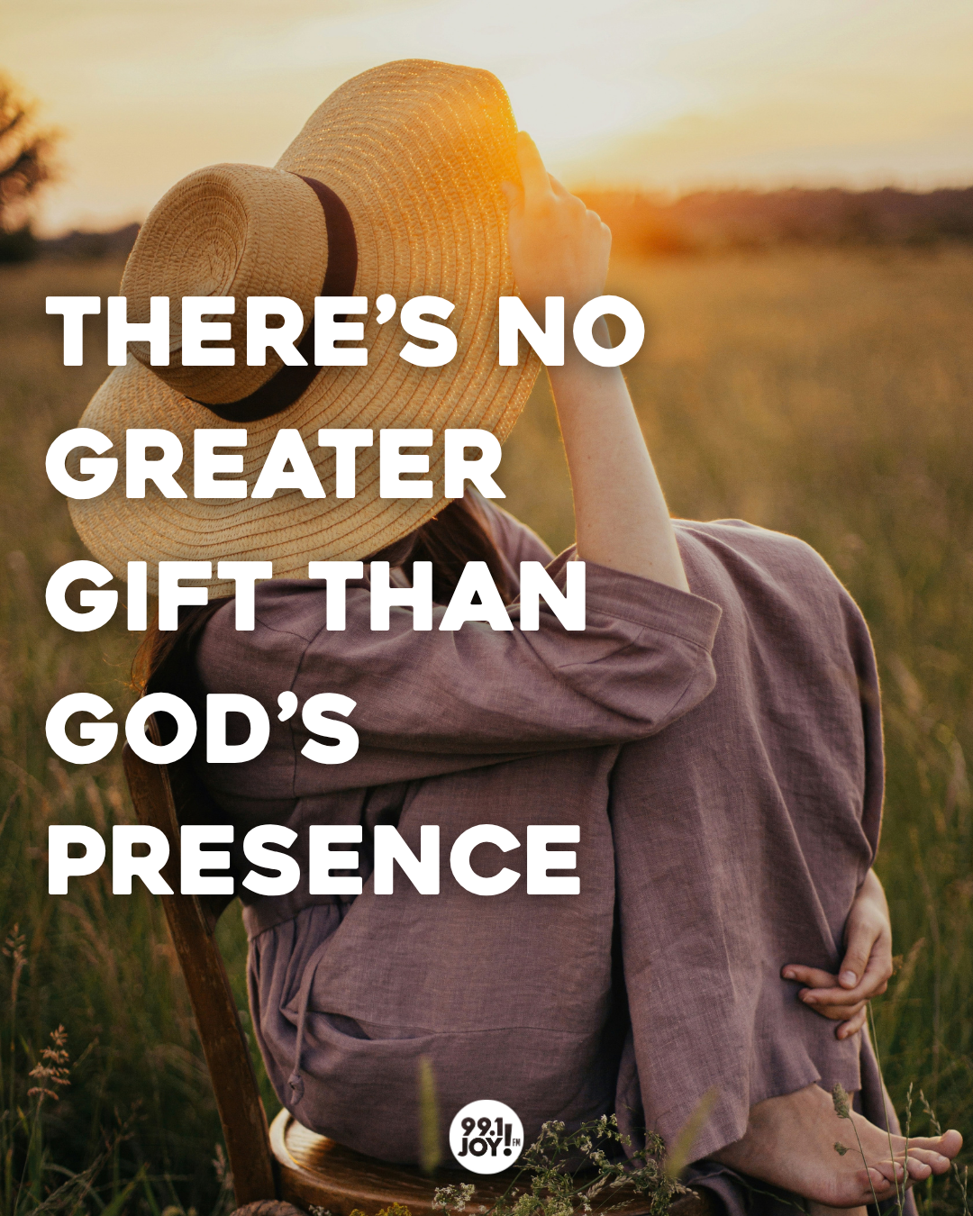 There’s No Greater Gift Than God’s Presence